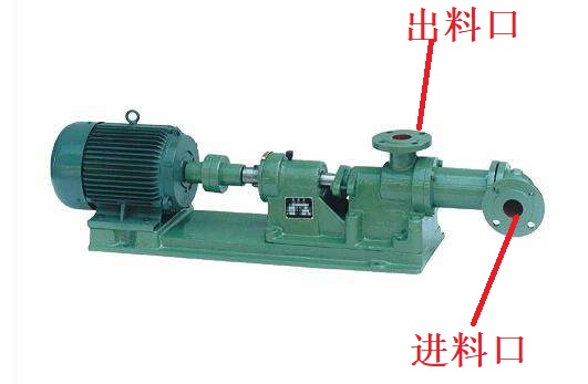 I-1B螺杆泵的进口是哪一个